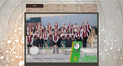 Desktop Screenshot of musikverein-ruit.de